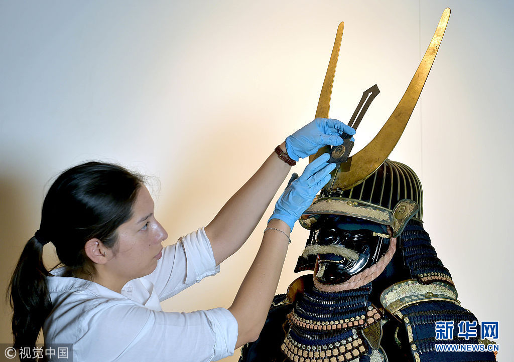 大英博物馆将展出一套修复完毕的江户时期武士盔甲(图)