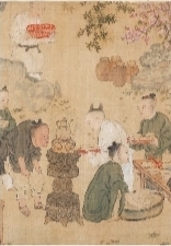 首次展出的明代佚名画作耆英胜会图揭示宋朝士大夫雅集按年纪排序