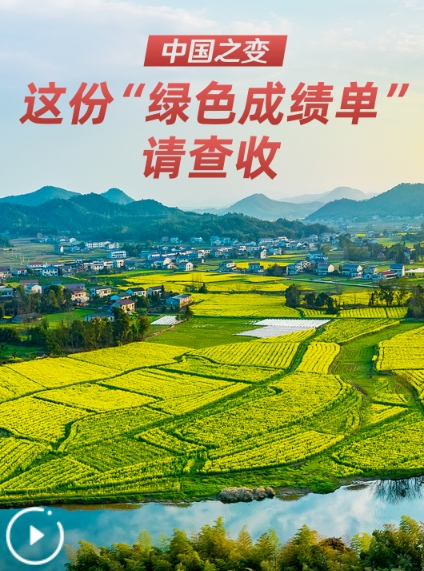 中国之变｜这份“绿色成绩单”请查收