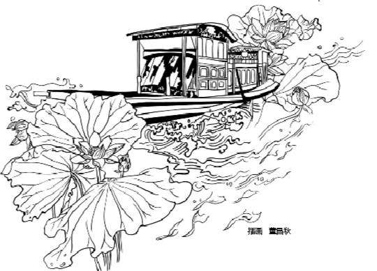 宁 明 红船 南湖依旧用柔软的浪花,簇拥着 一条从1921年驶来