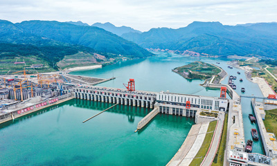 图为江西省安远县鹤子镇阳佳村.